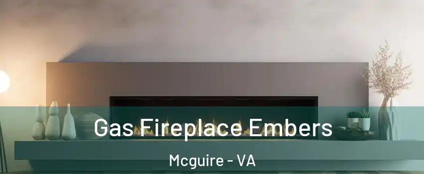 Gas Fireplace Embers Mcguire - VA