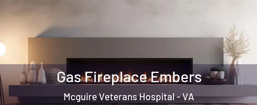 Gas Fireplace Embers Mcguire Veterans Hospital - VA