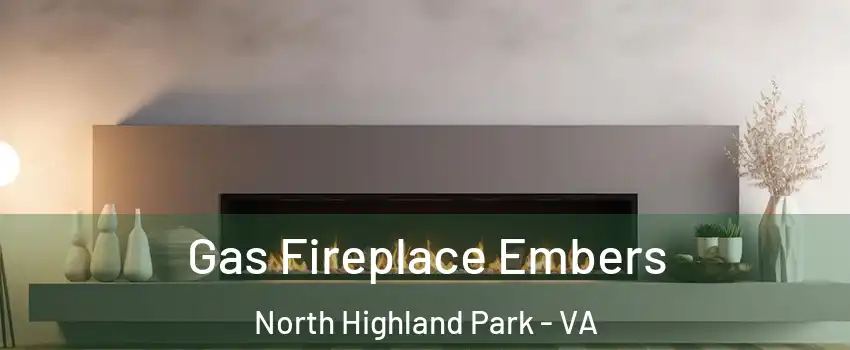 Gas Fireplace Embers North Highland Park - VA