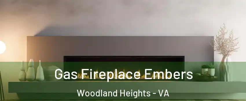 Gas Fireplace Embers Woodland Heights - VA