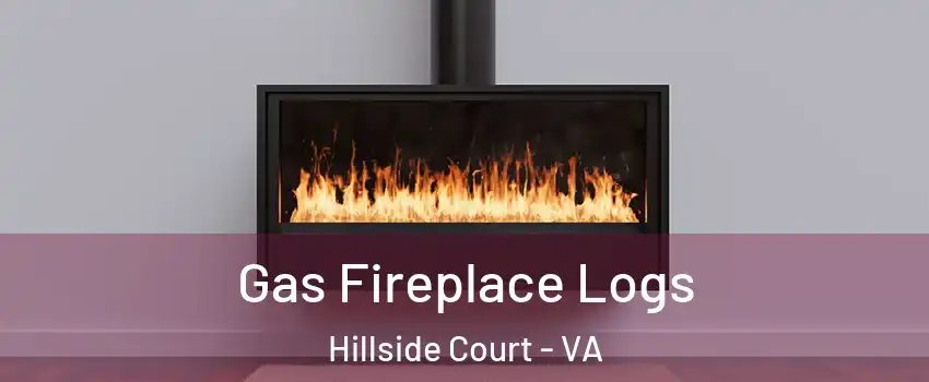 Gas Fireplace Logs Hillside Court - VA