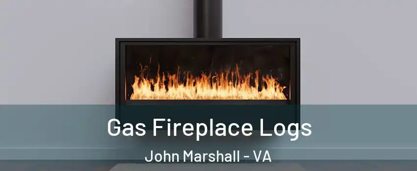 Gas Fireplace Logs John Marshall - VA