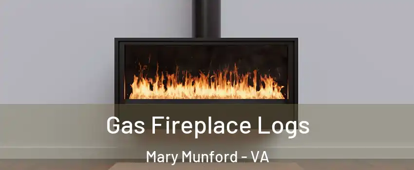 Gas Fireplace Logs Mary Munford - VA