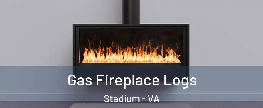 Gas Fireplace Logs Stadium - VA