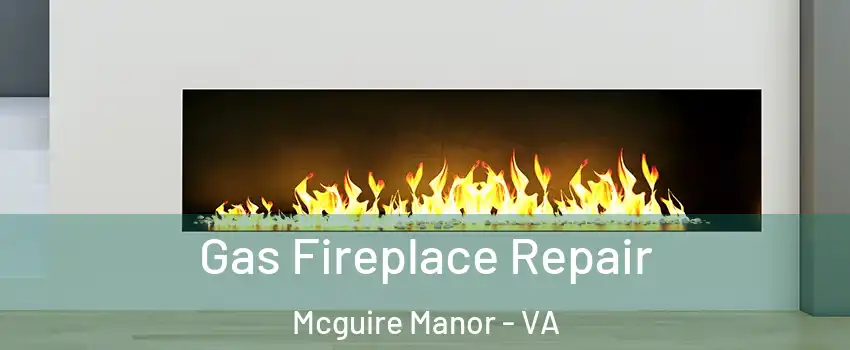 Gas Fireplace Repair Mcguire Manor - VA