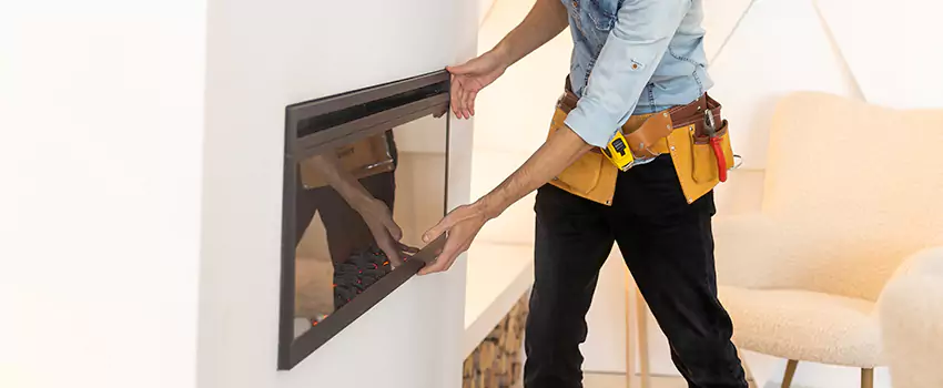 Metal Fireplace Installation in Jahnke, Virginia