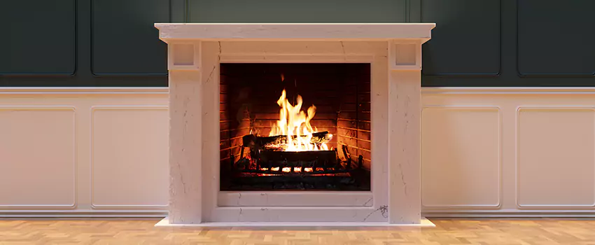 Open Flame Wood-Burning Fireplace Installation Services in Jahnke, Virginia