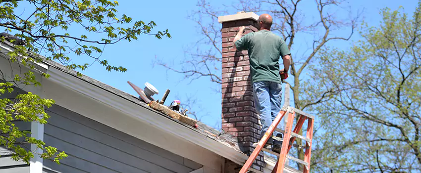 Vinyl and PVC Chimney Flashing Installation in Jahnke, VA