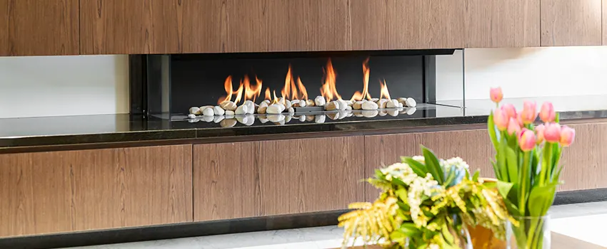 Double-height Fireplace Design Refurbishment in Davee Gardens, Virginia