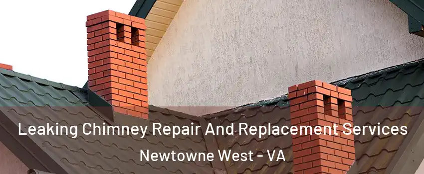 Leaking Chimney Repair And Replacement Services Newtowne West - VA