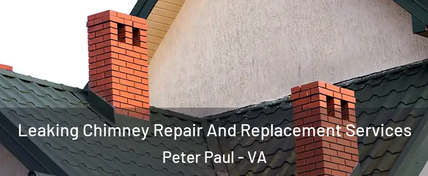 Leaking Chimney Repair And Replacement Services Peter Paul - VA