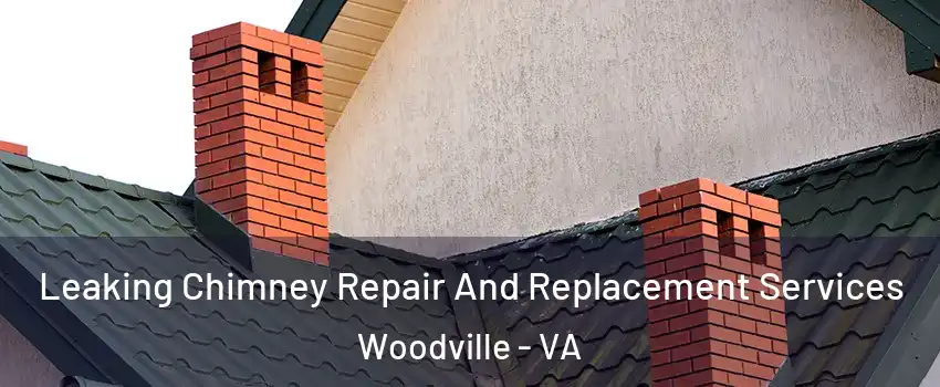 Leaking Chimney Repair And Replacement Services Woodville - VA