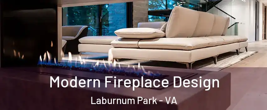 Modern Fireplace Design Laburnum Park - VA
