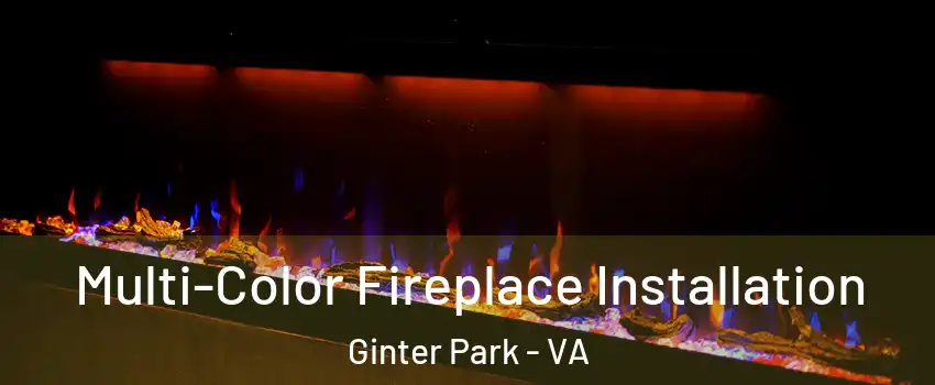 Multi-Color Fireplace Installation Ginter Park - VA