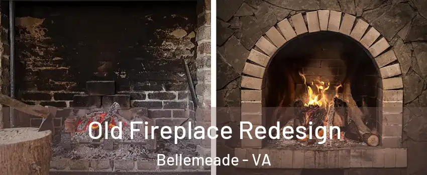 Old Fireplace Redesign Bellemeade - VA