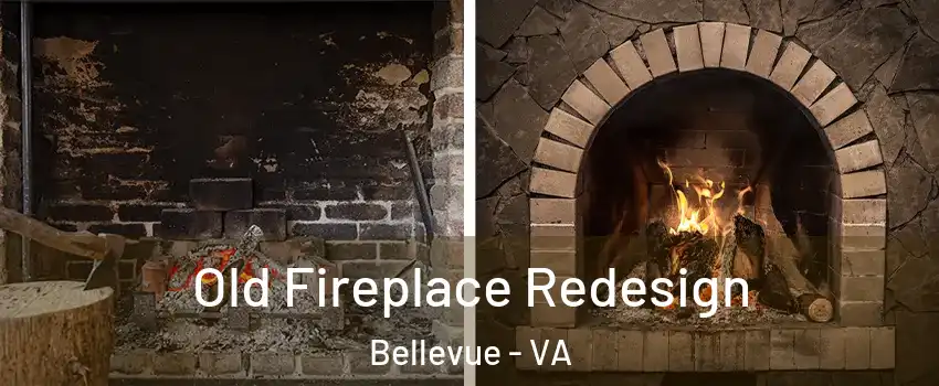 Old Fireplace Redesign Bellevue - VA