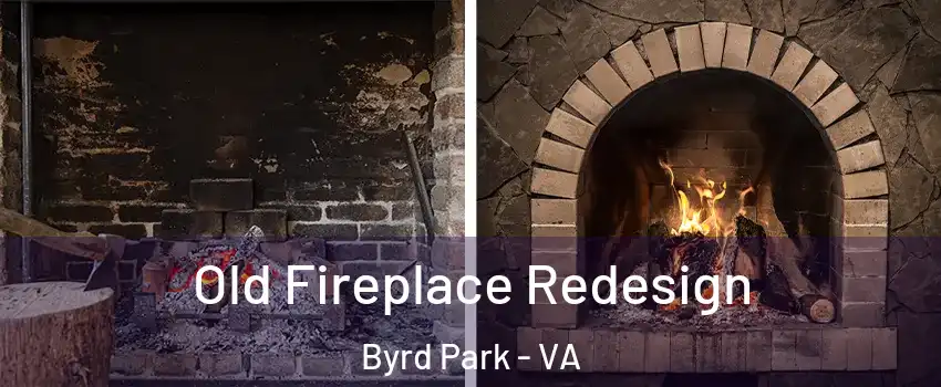 Old Fireplace Redesign Byrd Park - VA