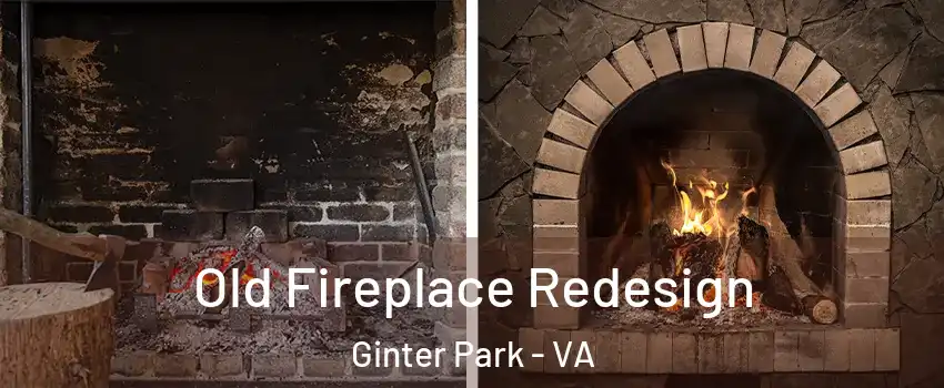 Old Fireplace Redesign Ginter Park - VA