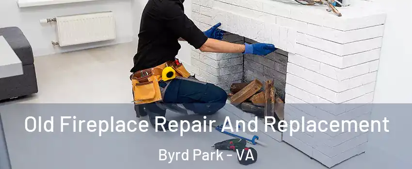 Old Fireplace Repair And Replacement Byrd Park - VA