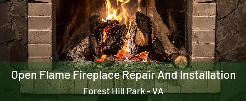 Open Flame Fireplace Repair And Installation Forest Hill Park - VA