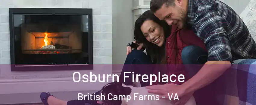 Osburn Fireplace British Camp Farms - VA