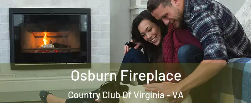 Osburn Fireplace Country Club Of Virginia - VA