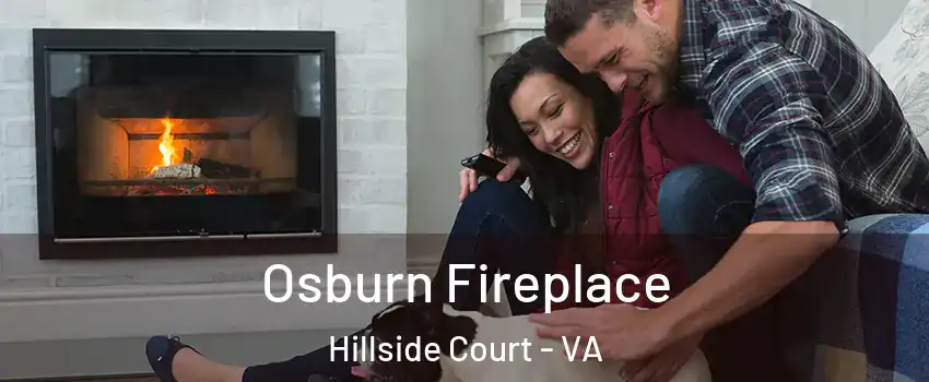 Osburn Fireplace Hillside Court - VA