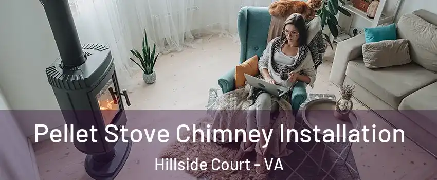 Pellet Stove Chimney Installation Hillside Court - VA