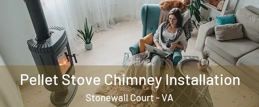 Pellet Stove Chimney Installation Stonewall Court - VA
