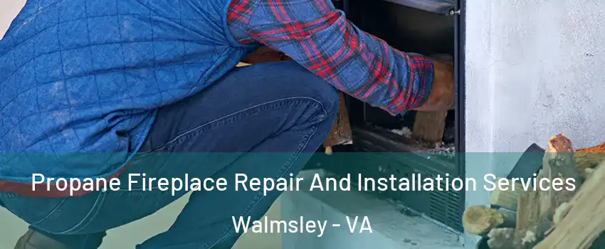 Propane Fireplace Repair And Installation Services Walmsley - VA