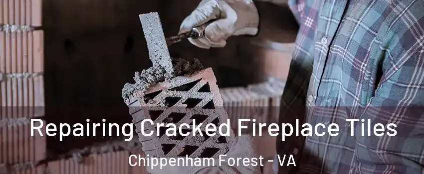 Repairing Cracked Fireplace Tiles Chippenham Forest - VA